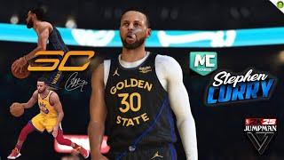 MC STEPHEN CURRY on NBA2K25 JUMPMAN 17  NEW UPDATE [MyCareer] WARRIORS NEW CITY JERSEY | SC30 BUILD