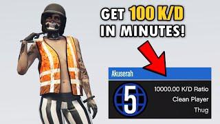 How To Get a High FROZEN KD Easily on GTA Online!