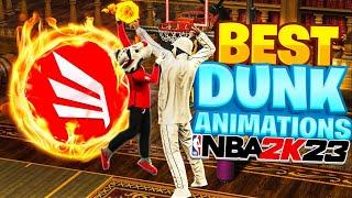 *NEW!* BEST DUNK ANIMATIONS 2K23! NEVER GET BLOCKED AGAIN + GET UNLIMITED CONTACT DUNKS!