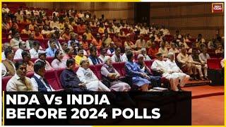 NDA Vs INDIA: BJP Leaders Took Swipes At INDIA Bloc Before 2024; Opposition Hits Back