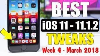 BEST iOS 11 - 11.1.2 Jailbreak TWEAKS - Week 4 March 2018