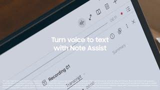 Galaxy Tab S10 Series with Note Assist | Samsung