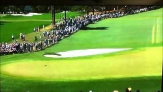 Louis Oosthuizen Double Eagle Hole 2 Masters 2012