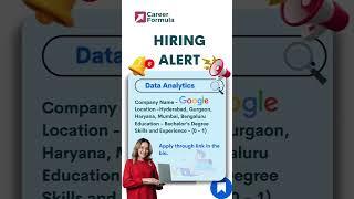 Google is Hiring