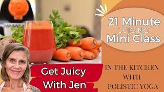 How to Juice at home with Polistic Yoga \ Breville Juicer