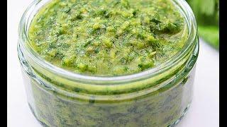 Green Chilli Sauce Recipe