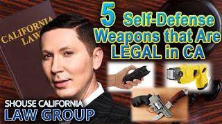 5 Self-Defense Weapons that Are Legal in California