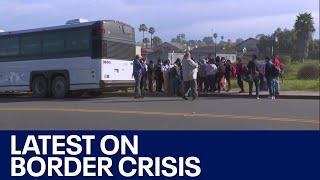 Border crisis: Migrants released in Southern California