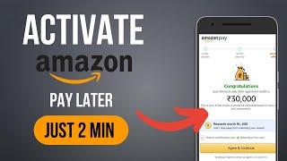 How To Activate Amazon Pay Later | Amazon Pay Later | 2023 | Techy Tamizha