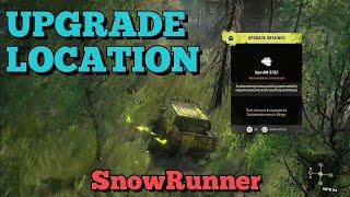 Engine Upgrade Location - The Azov AM-8 16.1 | SnowRunner