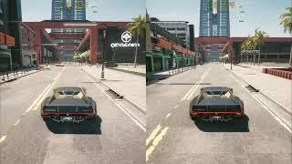 Cyberpunk 2077 4K Native vs 4K DLSS Performance Sharpen+ (DLSS 2.2.11)