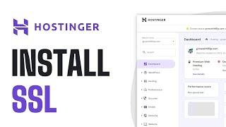 How To install SSL in Hostinger - EASY Guide 2025