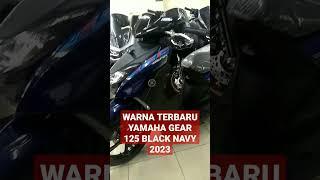 Warna Terbaru Yamaha Gear 125 Black Navy