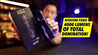 4000 Lumens of Total Domination! Nitecore P20iX (First Look)