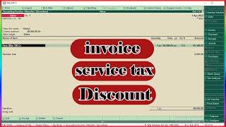 service tax in tally | service tax | service tax in tally erp 9 in hindi | service tax in tally erp9