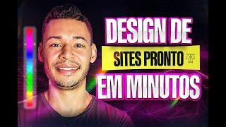 Como Criar DESIGNS RÁPIDOS E BONITOS PARA AGENCIA DE SITES RÁPIDOS (PASSO A PASSO)