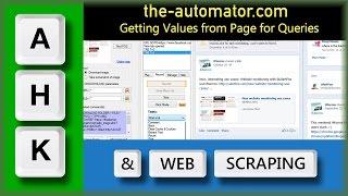 Webscraping with AutoHotkey to obtain values for Behavioral Targeting