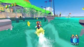 Blooper Surfing Safari ~ Ricco Harbor Ep. 2 ~ Super Mario Sunshine  Super Mario 3D All Stars #ahb