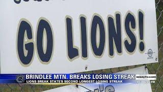 Brindlee Mountain ends losing streak