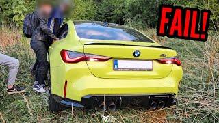 BMW G82 M4 DRIFT GOES WRONG!!