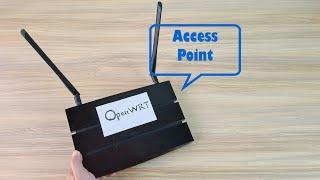how to setup OpenWRT as Access Point