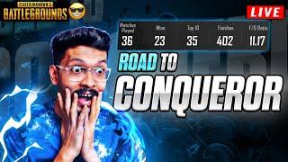 Conqueror Pakka Today? | Telugu Guy Live in Pubg Mobile