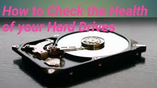 How to Check the Health  Hard Drives for your pc @rasikkhoradiya