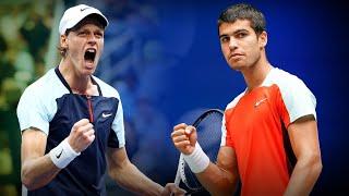 Best tennis match of 2022 Alcaraz vs Sinner US open #alcaraz #sinner