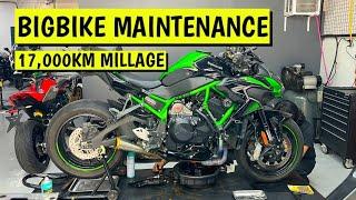 Bigbike Maintenance 1,000cc  | REED MOTOVLOG