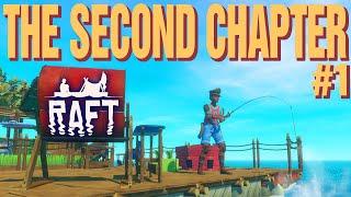 Raft: The Second Chapter | NEW ABANDONED CITY, CARAVAN TOWN, ISLANDS, MONSTERS AND EQUIPMENT! (Ep.1)