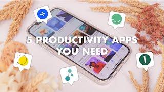 productivity apps you might not have heard of  task management, habit tracking, & learning