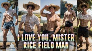 I LOVE YOU, RICE FIELD MAN [AI Art Lookbook] #aiart #ailookbook #aimodel