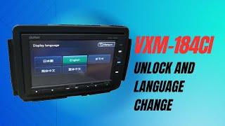 Honda Gathers VXM-184Ci Unlock And Language Change