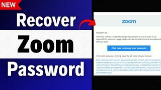 Forgot Zoom Password? Recover Zoom Password Guide (2023): Reset Zoom Account Password