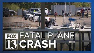 Plane crashes into Utah Lake on approach to Provo Airport