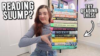 books to get you back into reading️‍(books to get you out of a reading slump) Book Recommendations