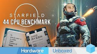 Starfield: 44 CPU Benchmark, Intel vs. AMD, Ultra, High, Medium &  Memory Scaling