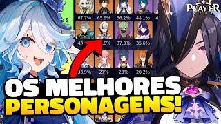 OS MELHORES PERSONAGENS/EQUIPES DESSA VERSÃO!!! - GENSHIN IMPACT TIER LIST 4.7