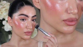 don't try this blush technique, you might look flawless