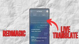 RedMagic AI Live Translation – Real Time Call Test!