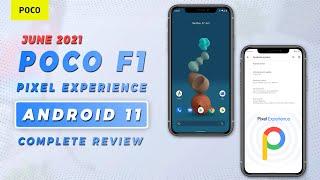 Poco F1 | Pixel Experience Plus Edition | June 2021 | App Lock | Android 11 - Complete Review