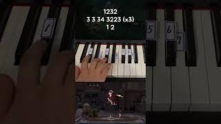 Port Ormos (Day) Easy Piano Tutorial / Genshin Impact, Sumeru OST