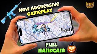 iPHONE 16 PRO MAX 120fps ️| FULL HANDCAM GAMEPLAY || PUBG TEST