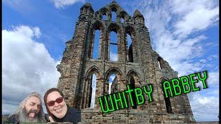 A Windy Day At Whitby Abbey