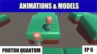 Tutorial: Photon Quantum Multiplayer Unity EP6 (Network animations & Models) 