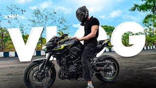 REVVED UP:TEST RIDING A SUPER BIKE - VLOG 74