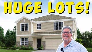 SPACIOUS Jacksonville Florida Homes on HUGE LOTS!