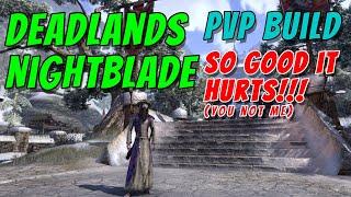 Hyperbole ESO: The ultimate, illegal, overpowered, Deadlands melee Nightblade PVP build EVAR!!!
