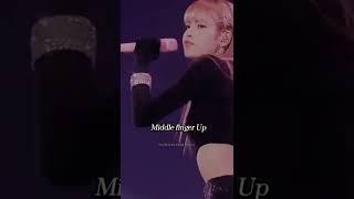 Lisa Boombayah Live Rap 