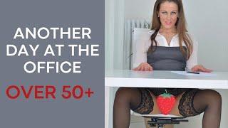 Beautiful mature attractive Woman OVER 50 in Office Outfits | Mature Older Women 18